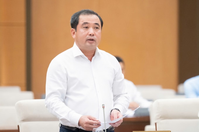 Quyền Bộ trưởng Nông nghiệp và Môi trường Trần Đức Thắng. Ảnh: Cổng TTĐT Quốc hội