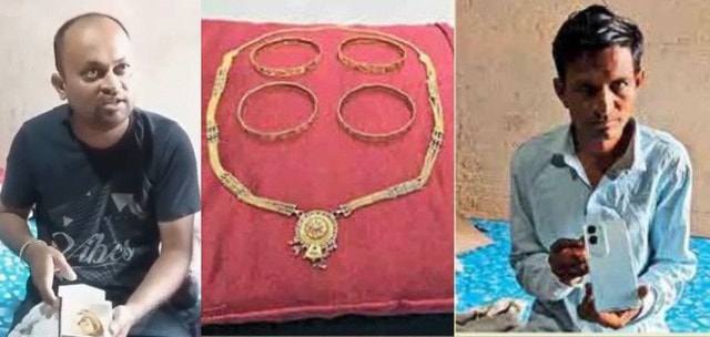 Nhặt phế liệu, người đàn ông sốc nặng khi nhặt được số vàng 297 triệu đồng - Ảnh 2.