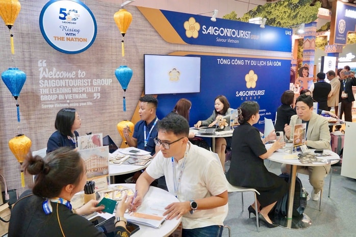 Saigontourist Group nâng tầm ảnh hưởng tại ITB Asia 2025, đẩy mạnh thu hút khách quốc tế trọng điểm - Ảnh 2. Saigontourist Group nâng tầm ảnh hưởng tại ITB Asia 2025, đẩy mạnh thu hút khách quốc tế trọng điểm - Ảnh 2.
