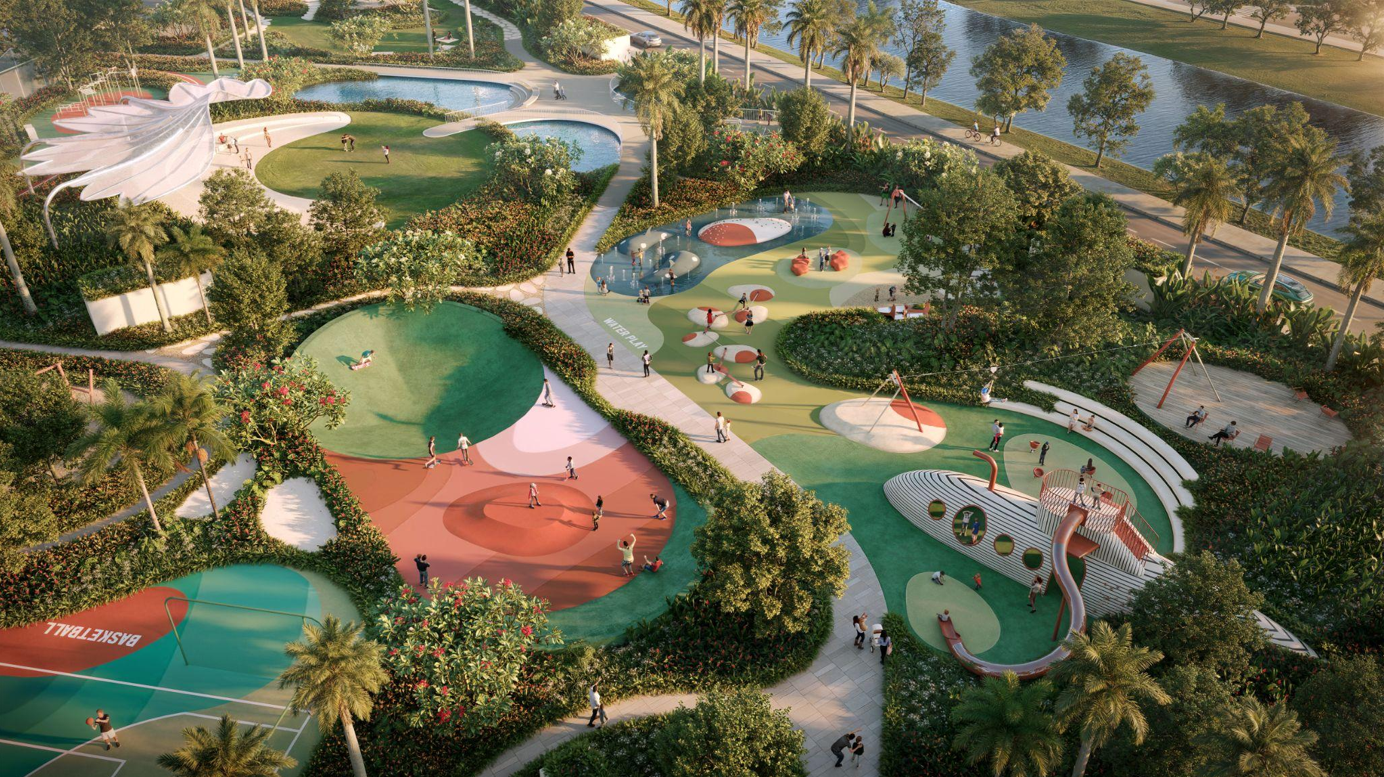 Hệ 86 tiện ích tại The PALMA và công viên The FORESTA bên thềm nhà kiến tạo chuẩn sống cân bằng, thanh khiết.