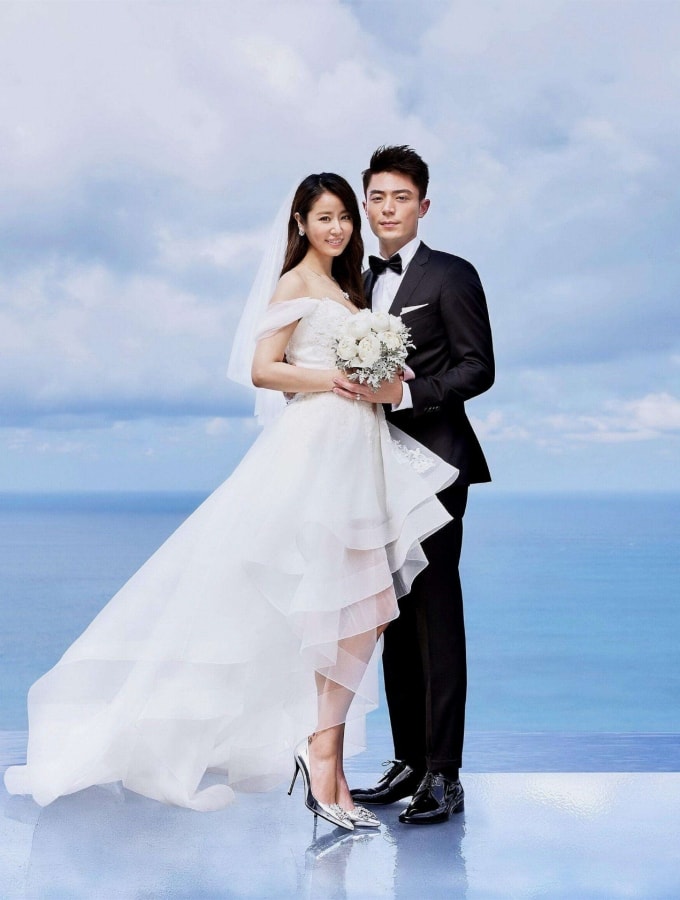 Vợ chồng Lâm Tâm Như, Hoắc Kiến Hoa. Ảnh: Ettoday