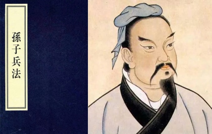 Chữ binh trong Binh pháp Tôn Tử cũng là chữ binh tượng trưng quân tốt trong cờ tướng. Ảnh: Yicai