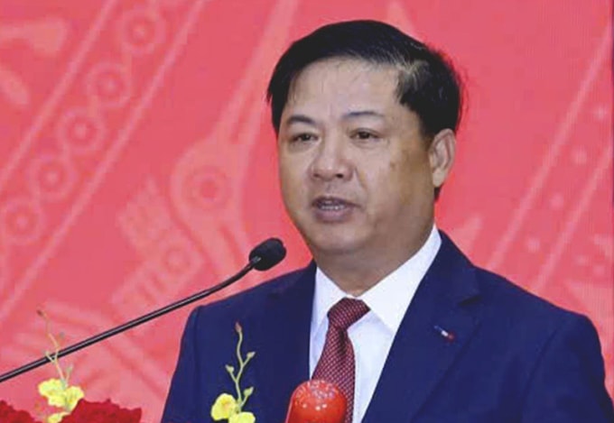 Ông Lương Nguyễn Minh Triết phát biểu nhận nhiệm vụ. Ảnh: Ngọc Oanh