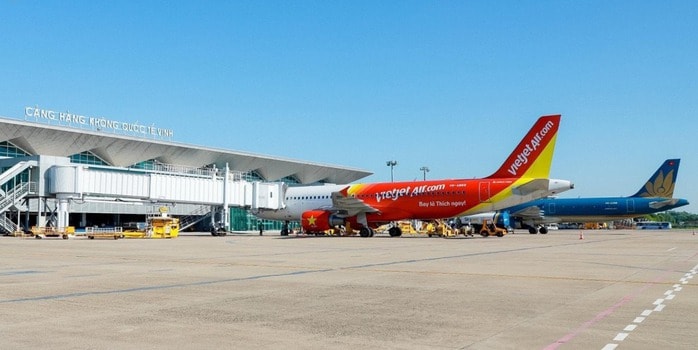 Sân bay Vinh sẽ có 2 đường băng, 2 nhà ga hành khách- Ảnh 1. Sân bay Vinh sẽ có 2 đường băng, 2 nhà ga hành khách- Ảnh 1.
