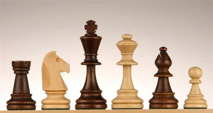 Bộ cờ chuẩn FIDE, Staunton. Ảnh: Chess House