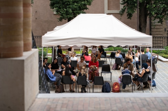 Khuôn viên Đại học Macerata. Ảnh: University of Macerata Fanpage