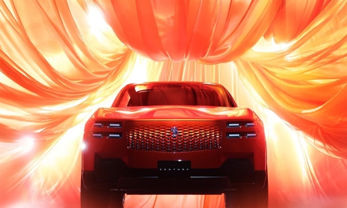 Mẫu concept One of One của Century dự kiến ra mắt cuối tháng 10. Ảnh: Toyota