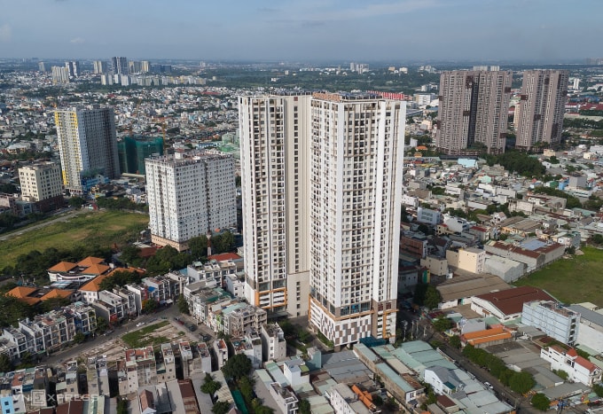 Bất động sản phía đông TP HCM thuộc phường Dĩ An (Bình Dương cũ). Ảnh: Quỳnh Trần