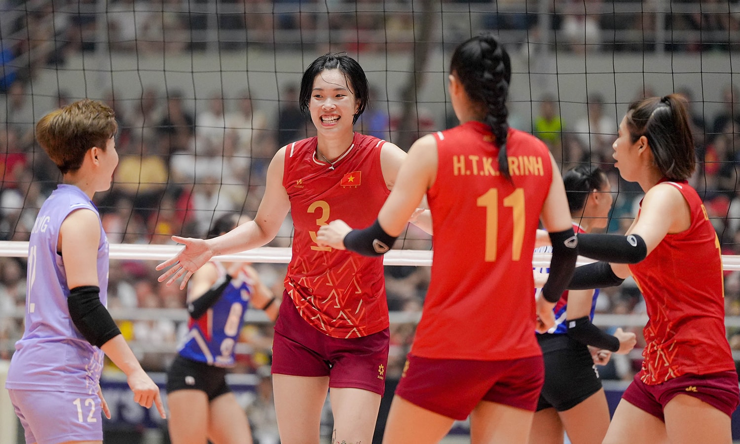 Tuyển bóng chuyền nữ Việt Nam rơi vào bảng B ở SEA Games 2025