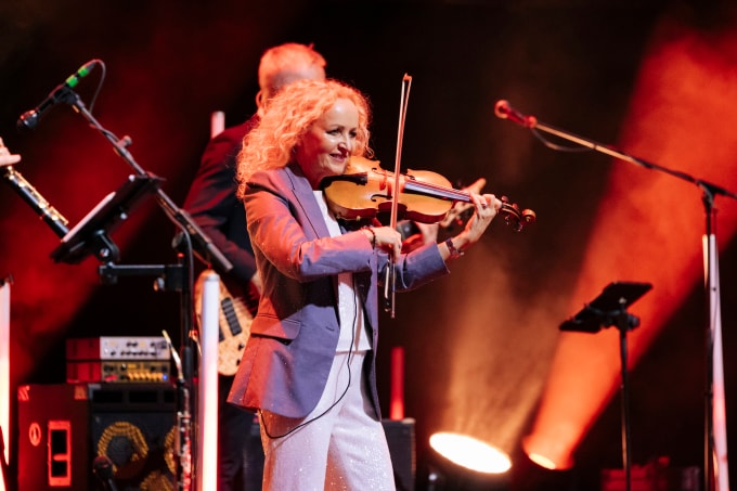 Nghệ sĩ violin Fionnuala Sherry. Ảnh: Ban tổ chức cung cấp