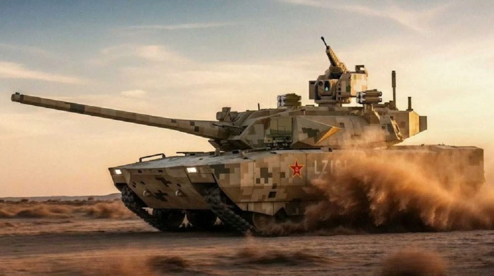 Xe tăng Type 100 của Lực lượng Lục quân PLA Trung Quốc. Ảnh Military Watch