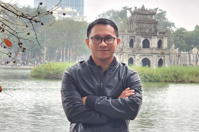 Tác giả Tùng Lê. Ảnh: Nhân vật cung cấp