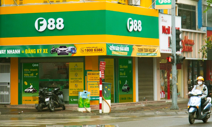 Một cửa hàng kinh doanh của F88 tại Hà Nội. Ảnh: NVCC