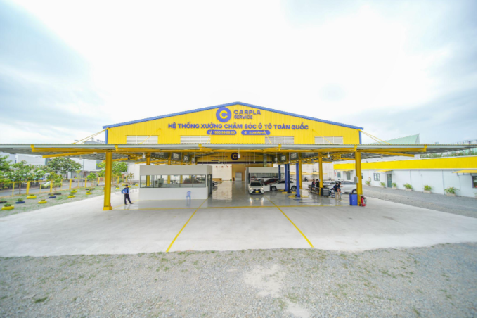 Một trung tâm Carpla Service tại Cần Thơ. Ảnh: Tasco