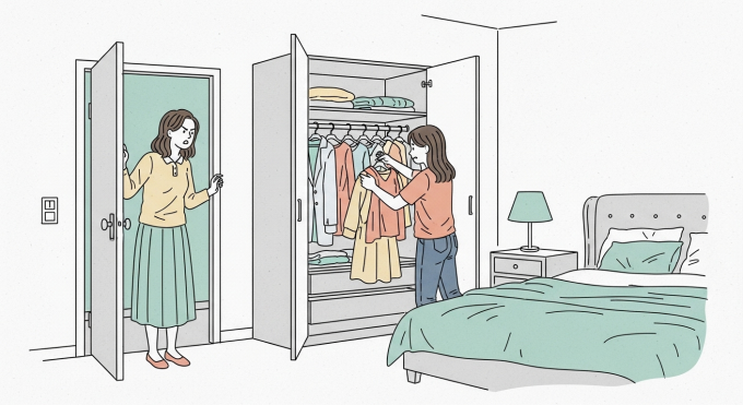 Em chồng tự tiện lấy quần áo, giày dép của tôi dùng