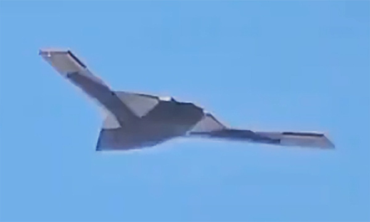 Xuất hiện video UAV tàng hình 'lớn thứ nhì Trung Quốc' bay thử