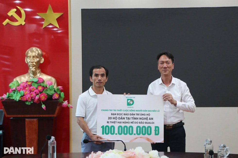 Bạn đọc Dân trí tiếp nguồn động viên người dân bị thiệt hại do bão Bualoi - 1