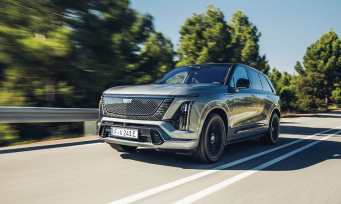 Cadillac Vistiq - SUV điện ba hàng ghế tại Đức. Ảnh: Cadillac