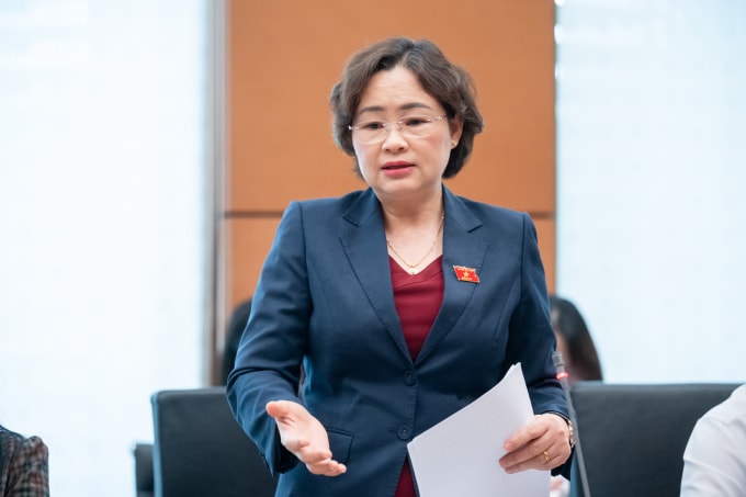 Đại biểu Lò Thị Luyến, Phó đoàn Điện Biên. Ảnh: Cổng TTĐT Quốc hội