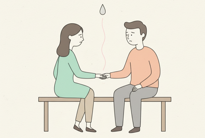 Ở bên tôi, bạn gái ngày càng mệt mỏi, không vui