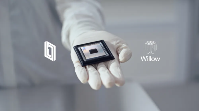 Chip Google Willow. Ảnh: Google