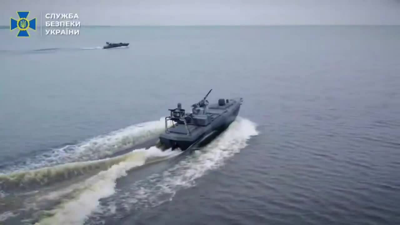 Ukraine khoe xuồng không người lái tầm hoạt động 1.500 km