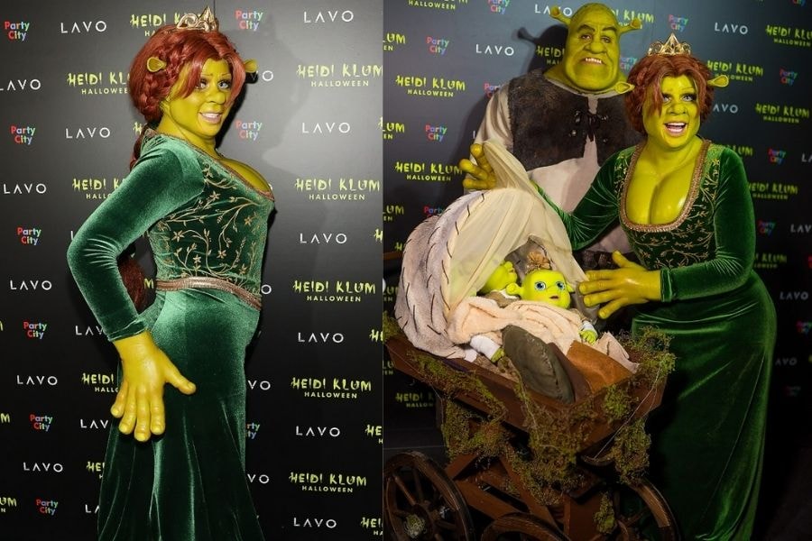 Heidi Klum hóa trang thành Công chúa Fiona (2018)