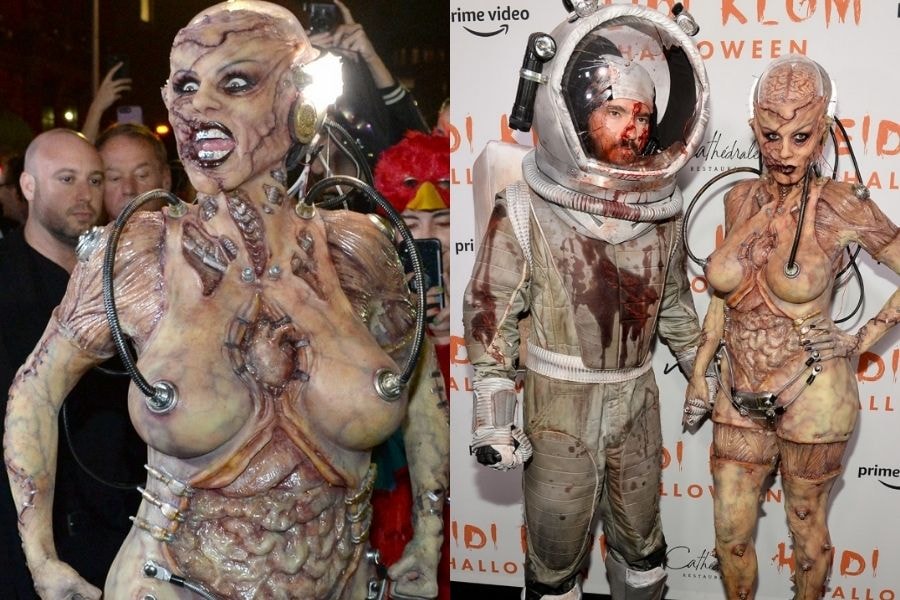 Heidi Klum hóa trang thành Người ngoài hành tinh (2019)