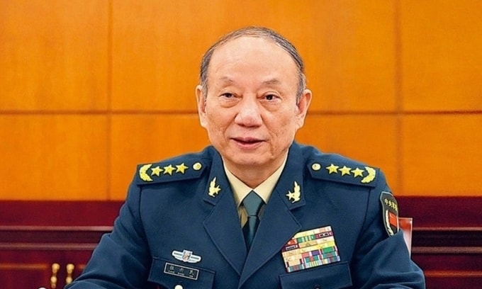 Thượng tướng Trương Thăng Dân, tân Phó Chủ tịch thứ hai của Quân ủy Trung ương Trung Quốc. Ảnh: SCMP