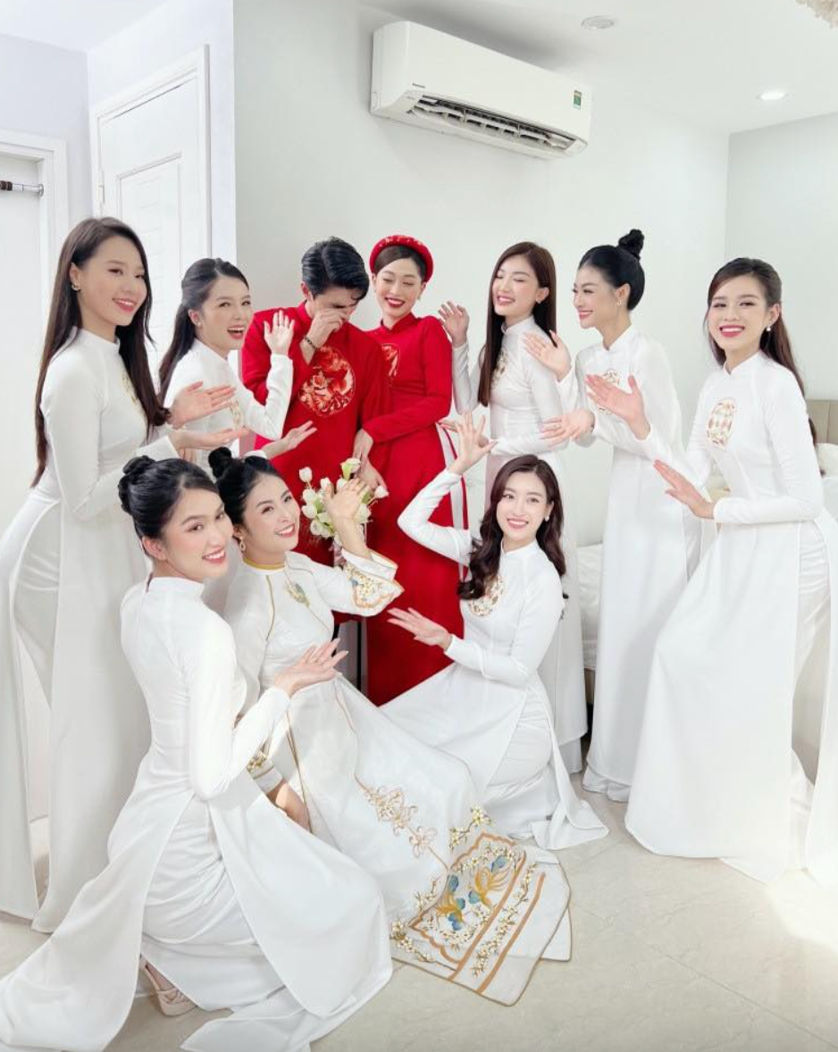 Vì sao Đỗ Mỹ Linh và nhiều người đẹp vắng bóng trong đám cưới của Đỗ Thị Hà?- Ảnh 5. Vì sao Đỗ Mỹ Linh và nhiều người đẹp vắng bóng trong đám cưới của Đỗ Thị Hà?- Ảnh 5.