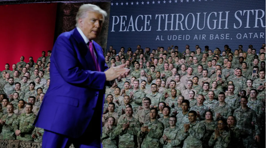 Tổng thống Trump nói người tặng 130 triệu USD không muốn lộ danh tính hay được ghi nhận công khai. (Ảnh: Reuters)