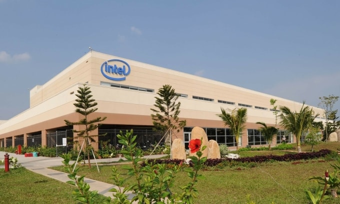 Nhà máy Intel tại Khu công nghệ cao TP HCM. Ảnh: IPV