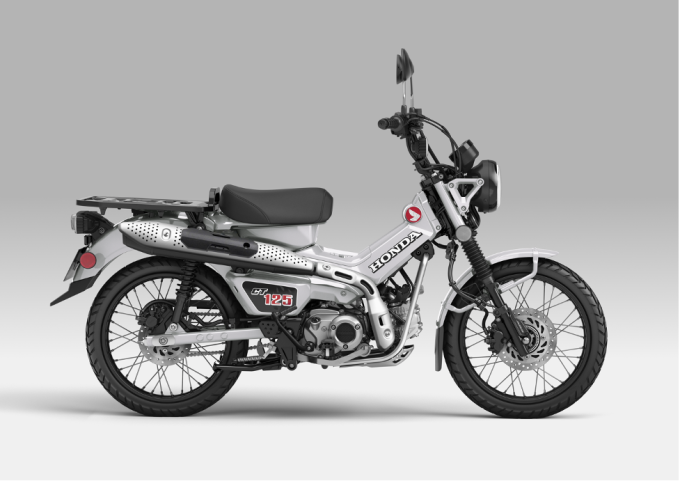 Thiết kế mẫu xe Honda CT125. Ảnh: HVN