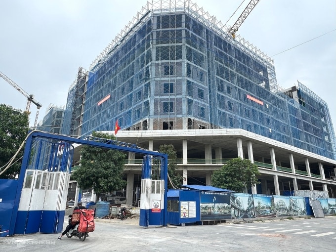 Dự án nhà xã hội đang trong quá trình thi công, dự kiến bàn giao vào quý IV/2026. Ảnh: Ngọc Diễm