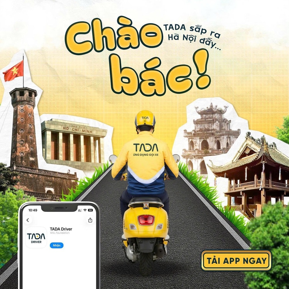 TADA mang chính sách chiết khấu 0% đến với tài xế Hà Nội - 2 TADA mang chính sách chiết khấu 0% đến với tài xế Hà Nội - 2