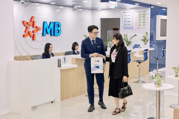 Dư nợ tín dụng của ngân hàng tăng trưởng mạnh trong 9 tháng. Ảnh: MB