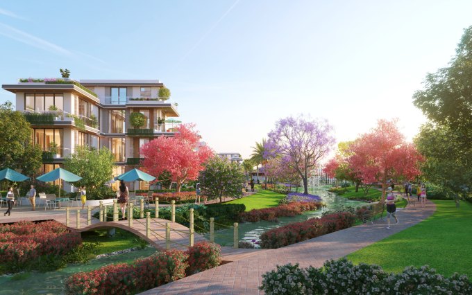 Dự án Valley of Dreams II - Luxury tại EcoLakes Mỹ Phước. Ảnh phối cảnh: SetiaBecamex