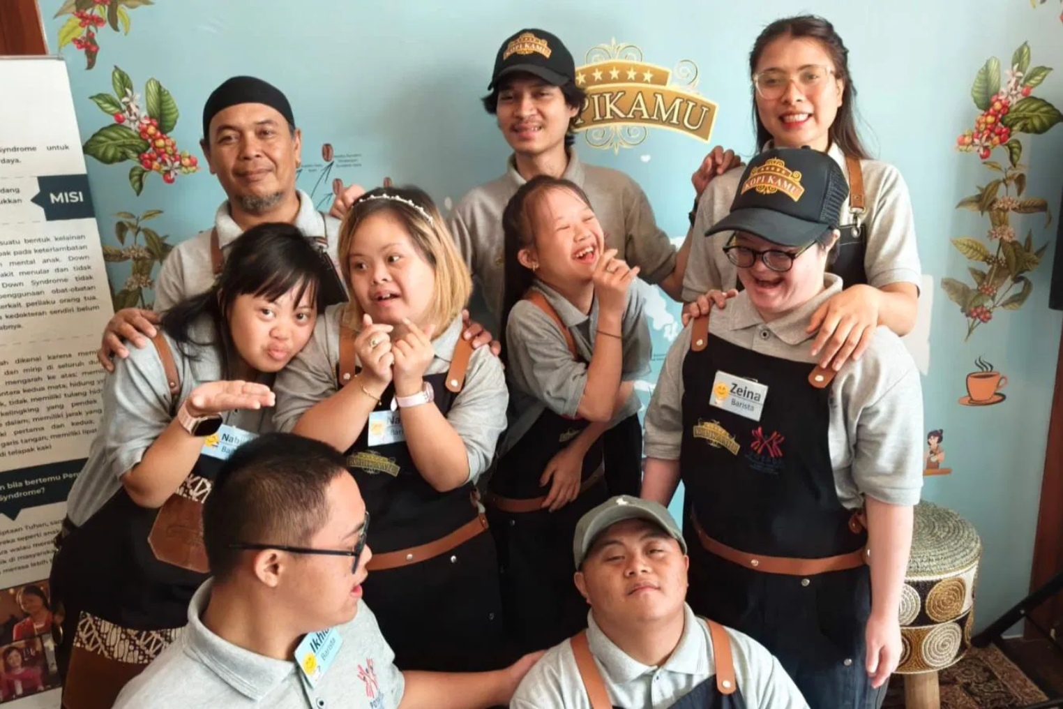 Quán cà phê tuyển dụng người mắc hội chứng Down làm nhân viên 