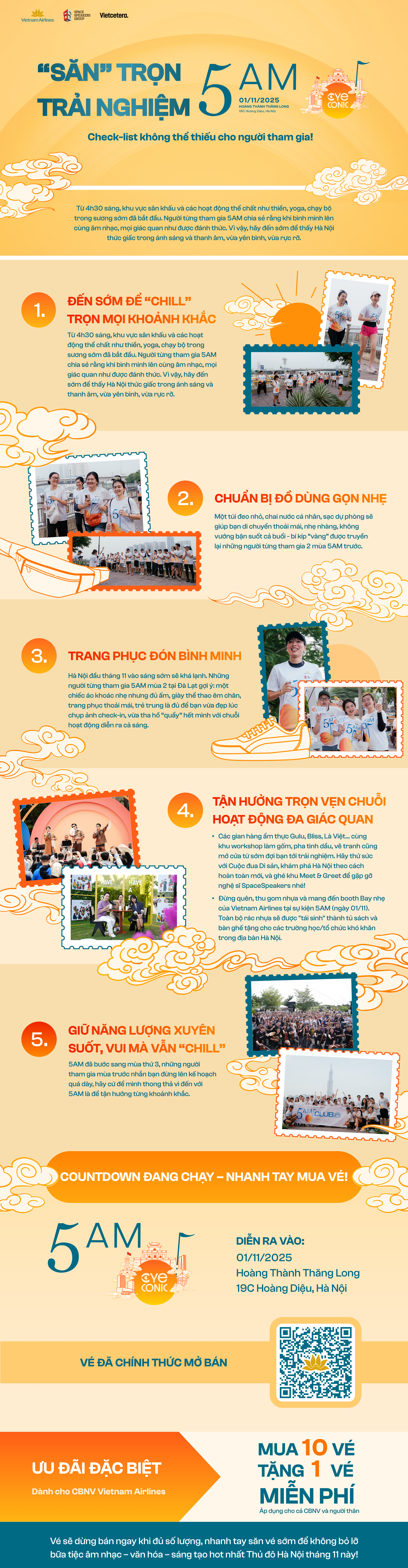 'Săn' trọng trải nghiệm show 5AM - check list không thể thiếu cho người tham gia - 1