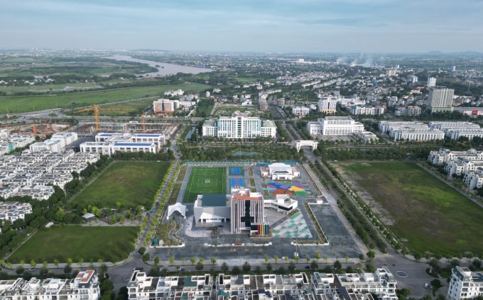 Một góc đô thị Hạc Thành, Thanh Hoá. Ảnh: Lê Hoàng