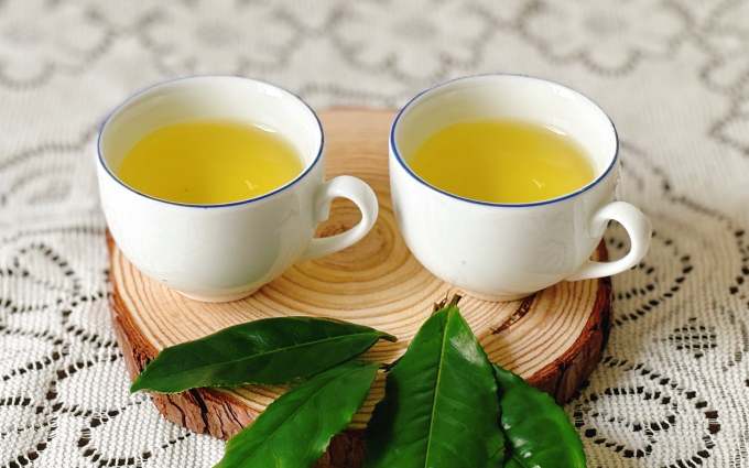 Trà xanh chứa chất chống oxy hóa có đặc tính chống viêm. Ảnh: Bảo Bảo