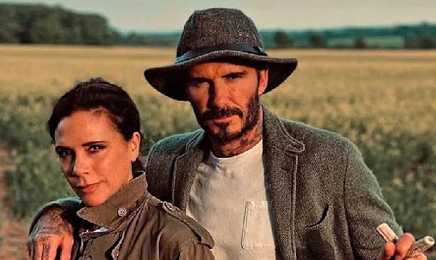 Beckham và Victoria trên tạp chí Country Life.