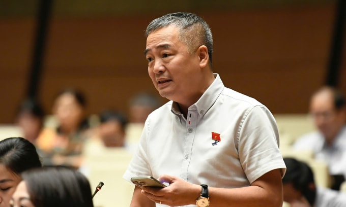 Bác sĩ Nguyễn Lân Hiếu, Giám đốc Bệnh viện Đại học Y Hà Nội. Ảnh: Hoàng Phong