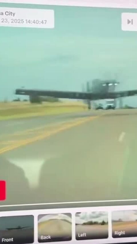 Tài xế tự tránh đâm vào máy bay, tính năng tự lái bị khen nhầm