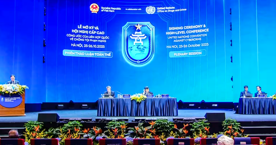 Tại các cuộc thảo luận cấp cao trong khuôn khổ Lễ ký Công ước Liên hợp quốc về chống tội phạm mạng, các đại biểu nhấn mạnh vai trò then chốt của sự tham gia đa bên.