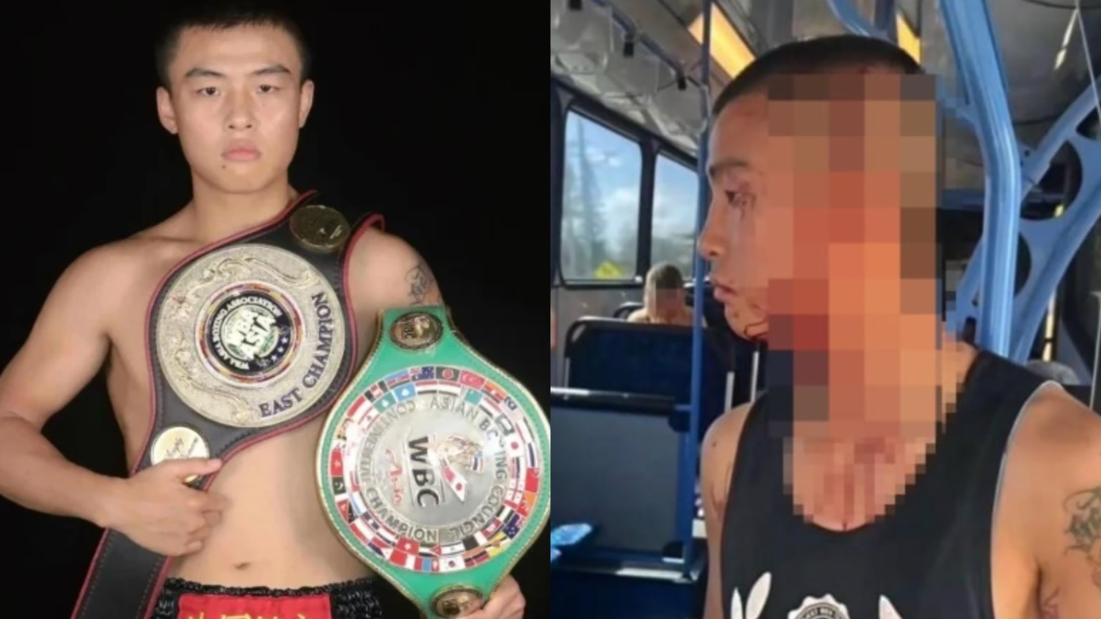 Chu Nhuận Kỳ bị tấn công trên xe buýt