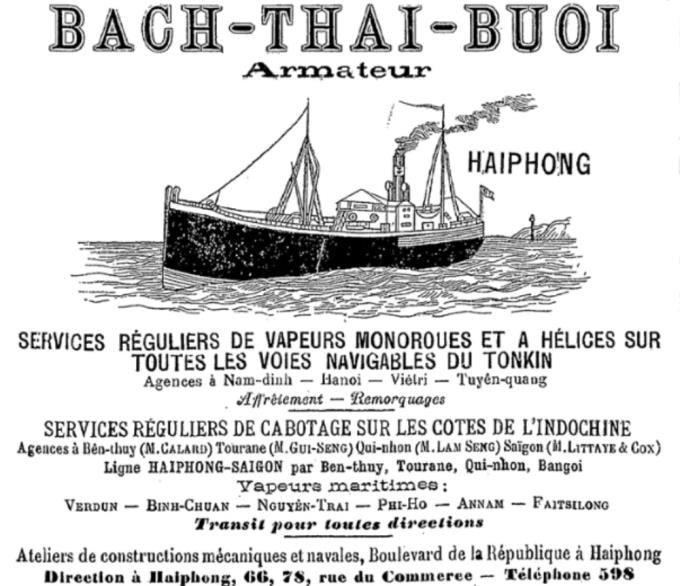 Tờ giới thiệu hãng tàu th uỷ