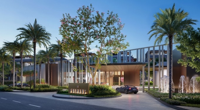 Phối cảnh clubhose The Fullhaus tại dự án. Ảnh: CapitaLand