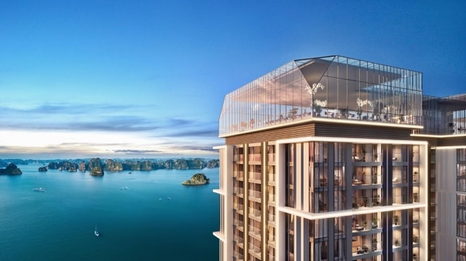 Sun Centro Town sở hữu tầm nhìn hướng vịnh Hạ Long. Ảnh: Sun Property