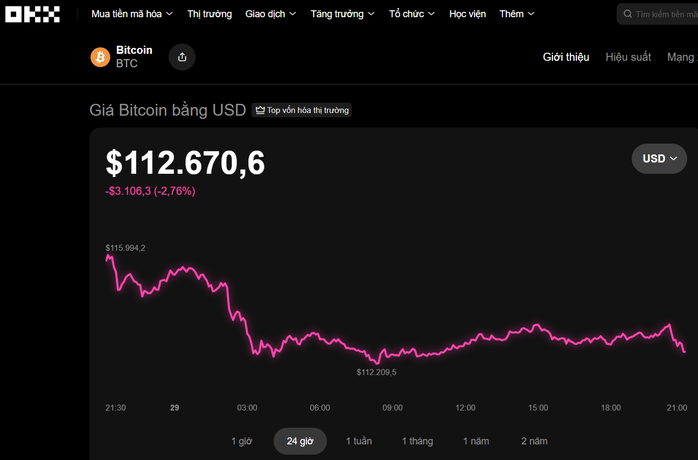Thị trường tiền số hôm nay, 29-10: - Ảnh 1.